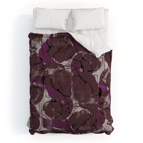 Georgiana Paraschiv Autumn Pattern Comforter