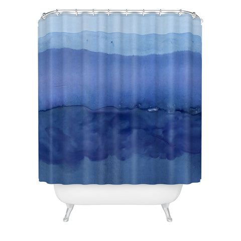 Georgiana Paraschiv Blue 019 Shower Curtain