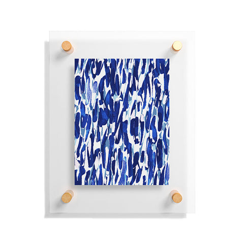 Georgiana Paraschiv Blue Shades Floating Acrylic Print