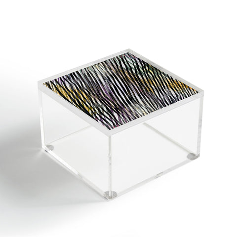 Georgiana Paraschiv Diagonal Stripes Acrylic Box