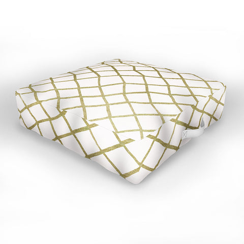 Georgiana Paraschiv Gold V02 Outdoor Floor Cushion