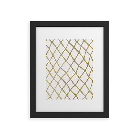 Georgiana Paraschiv Gold V02 Framed Art Print