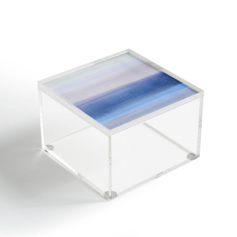 Georgiana Paraschiv In Blue Sunset Acrylic Box
