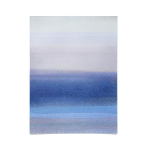 Georgiana Paraschiv In Blue Sunset Poster