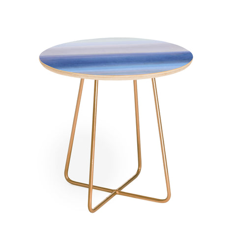 Georgiana Paraschiv In Blue Sunset Round Side Table