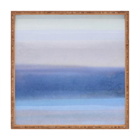 Georgiana Paraschiv In Blue Sunset Square Tray