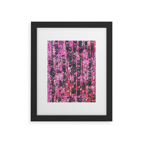 Georgiana Paraschiv Pink And Red 2 Framed Art Print