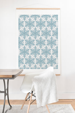 Georgiana Paraschiv Snowflake 1V Art Print And Hanger