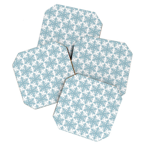 Georgiana Paraschiv Snowflake 1V Coaster Set