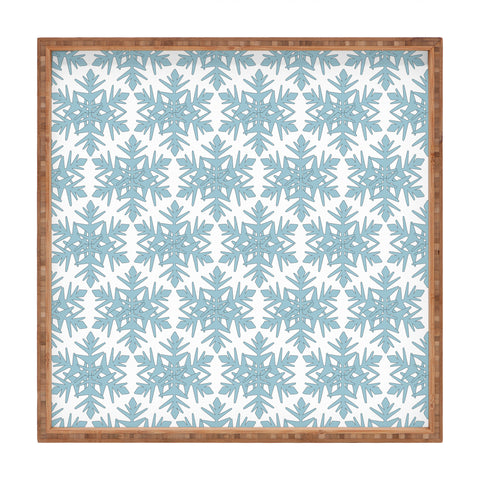 Georgiana Paraschiv Snowflake 1V Square Tray