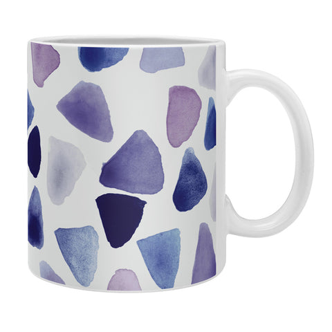 Georgiana Paraschiv Watercolor Triangles Coffee Mug