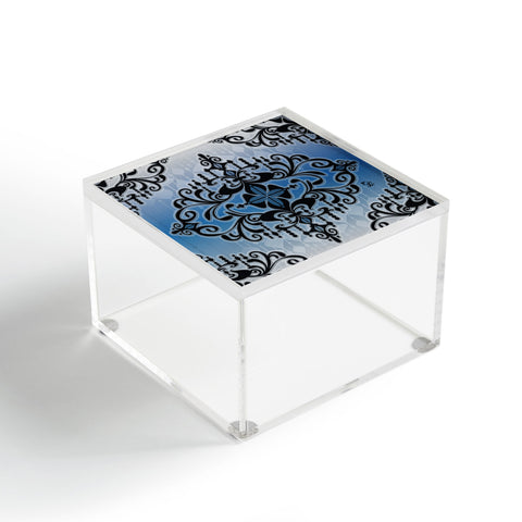 Gina Rivas Design Blue Romance Acrylic Box