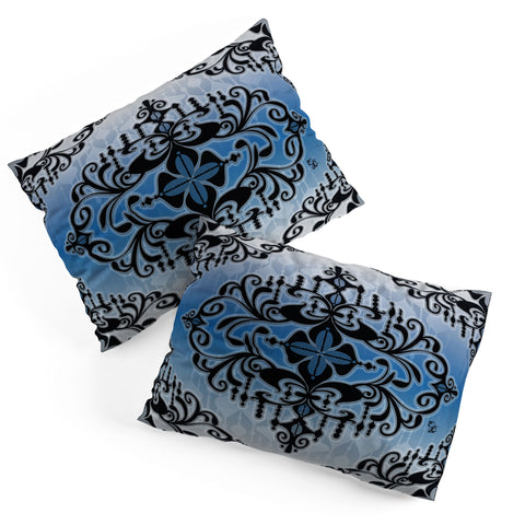 Gina Rivas Design Blue Romance Pillow Shams