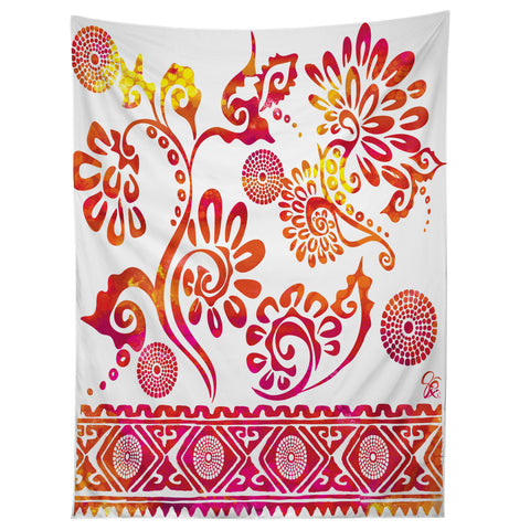 Gina Rivas Design Calipso Tye Die Tapestry