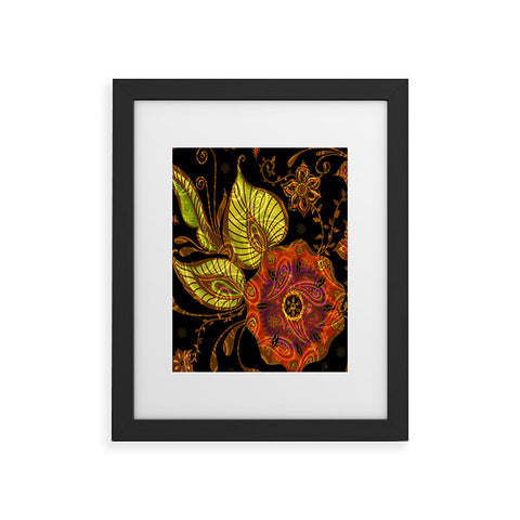 Gina Rivas Design Exotic Floral Framed Art Print