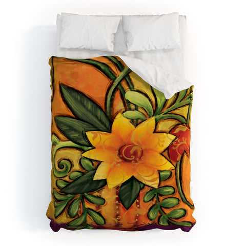 Gina Rivas Design Floral 7 Duvet Cover