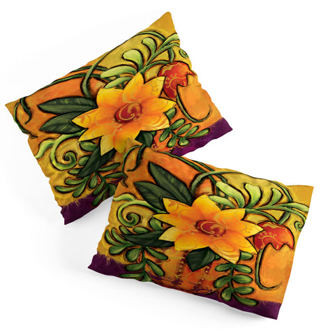 Gina Rivas Design Floral 7 Pillow Shams