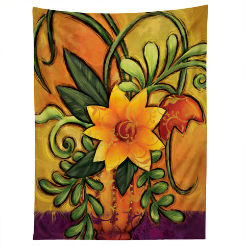Gina Rivas Design Floral 7 Tapestry