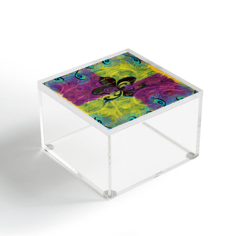 Gina Rivas Design Flour De Lis Acrylic Box