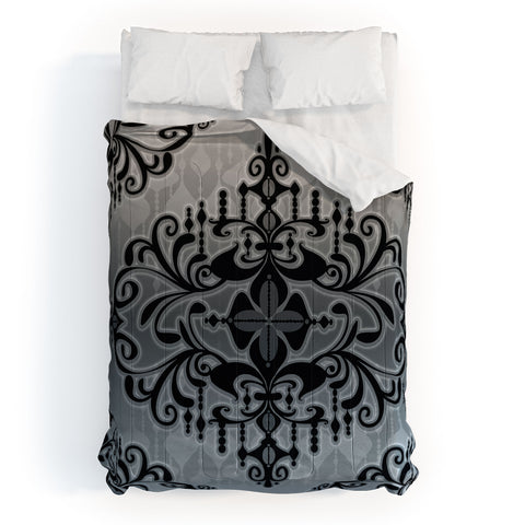 Gina Rivas Design Grey Romance Comforter