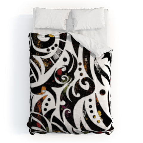 Gina Rivas Design Tribal Splatter Comforter