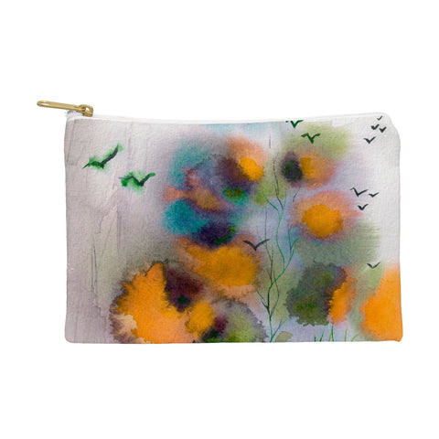 Ginette Fine Art Abstract Autumn Impression Pouch