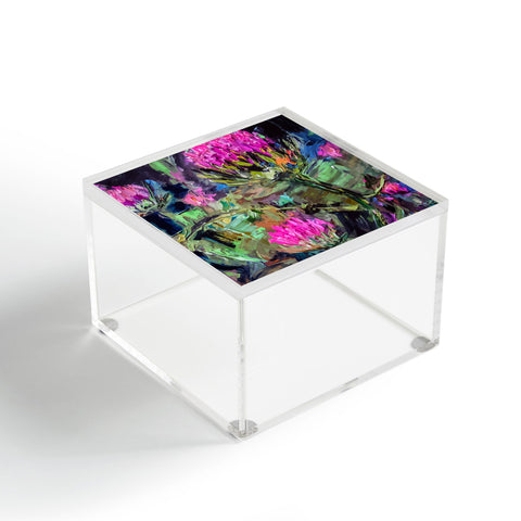 Ginette Fine Art Abstract Thistles Acrylic Box