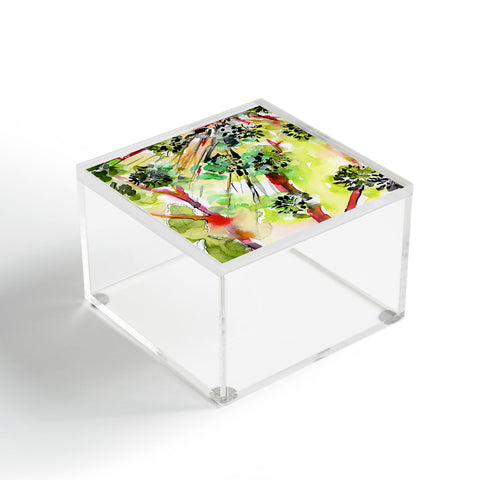 Ginette Fine Art Angelica A Modern Herbal Acrylic Box