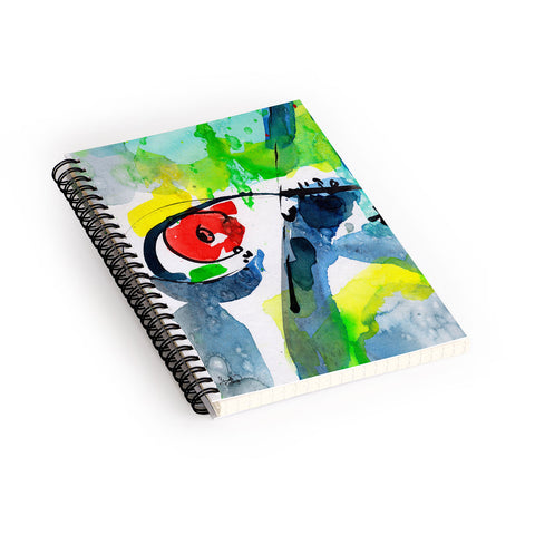 Ginette Fine Art Aquatica 1 Spiral Notebook