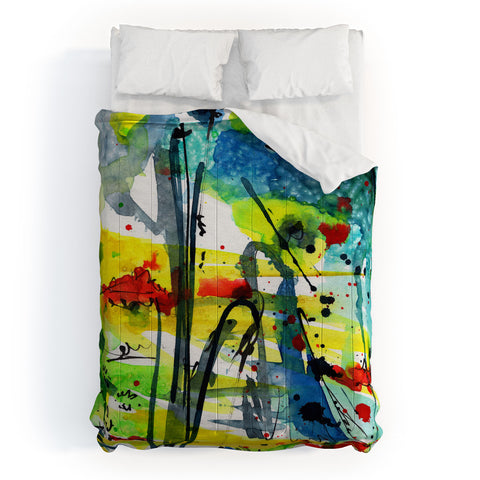 Ginette Fine Art Aquatica 2 Comforter