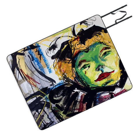 Ginette Fine Art At The Moulin Rouge Abstract Picnic Blanket