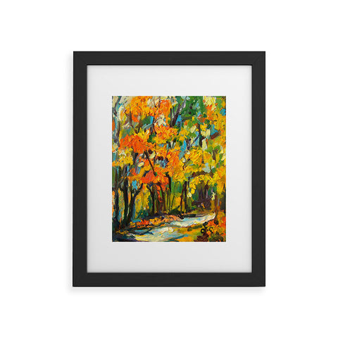 Ginette Fine Art Autumn Woods Framed Art Print