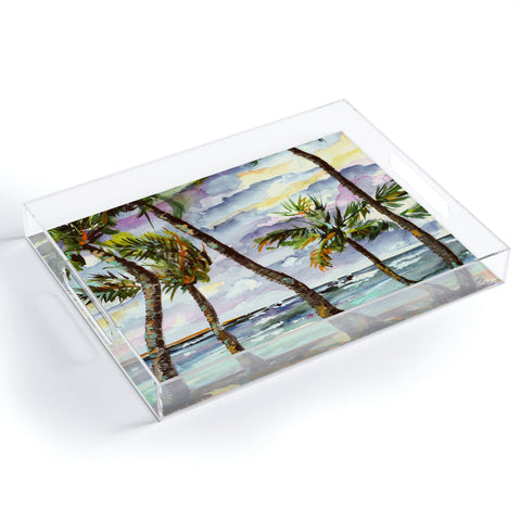 Ginette Fine Art Bahamas Breeze Acrylic Tray