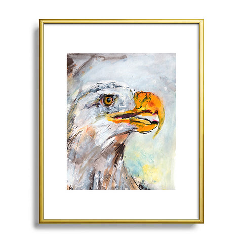 Ginette Fine Art Bald Eagle Metal Framed Art Print