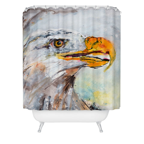 Ginette Fine Art Bald Eagle Shower Curtain