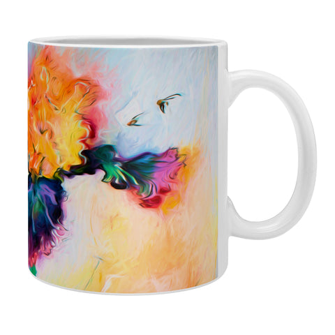 Ginette Fine Art Bearded Iris Vigilante Coffee Mug