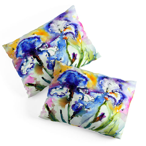 Ginette Fine Art Bearded Irises Pillow Shams