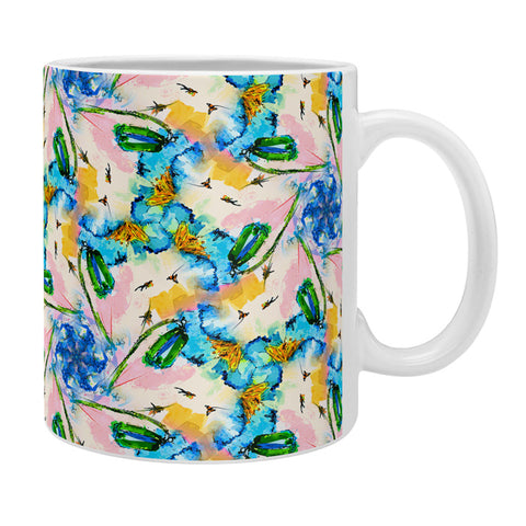 Ginette Fine Art Blue Poppies Magnifique Coffee Mug