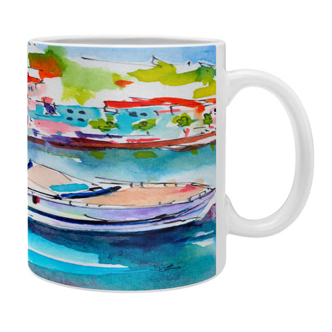 Ginette Fine Art Boating In Italy Coffee Mug