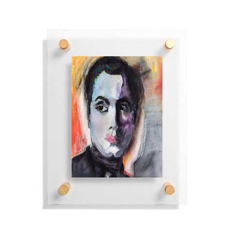 Ginette Fine Art Charles Boyer The Way I See Him 1 Floating Acrylic Print