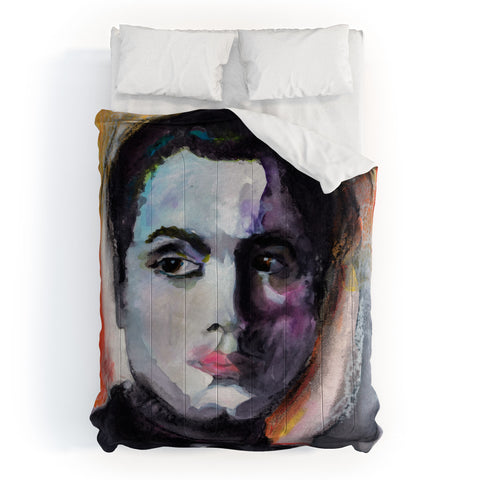 Ginette Fine Art Charles Boyer The Way I See Him 1 Comforter