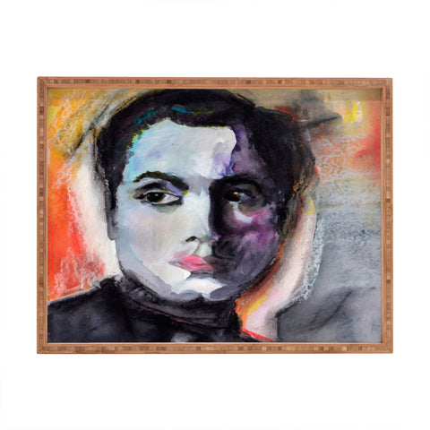 Ginette Fine Art Charles Boyer The Way I See Him 1 Rectangular Tray