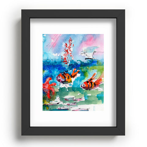 Ginette Fine Art Clownfish Recessed Framing Rectangle