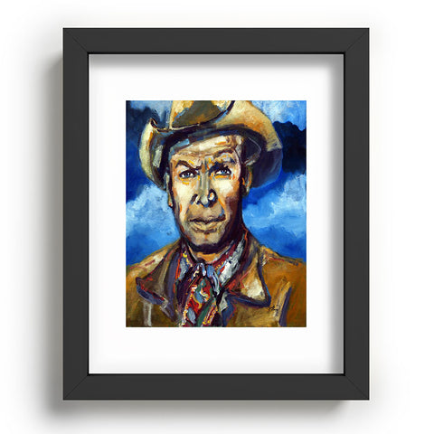 Ginette Fine Art Cowboy Recessed Framing Rectangle