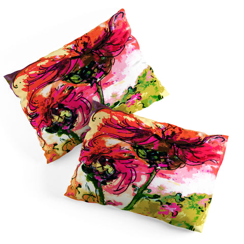 Ginette Fine Art Crazy Wildflowers Pillow Shams
