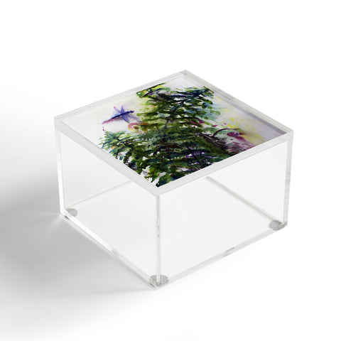 Ginette Fine Art Dragonflies and Fern Acrylic Box