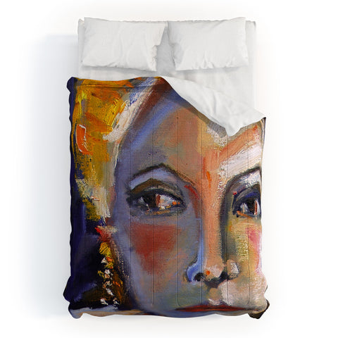 Ginette Fine Art Face 1 Comforter