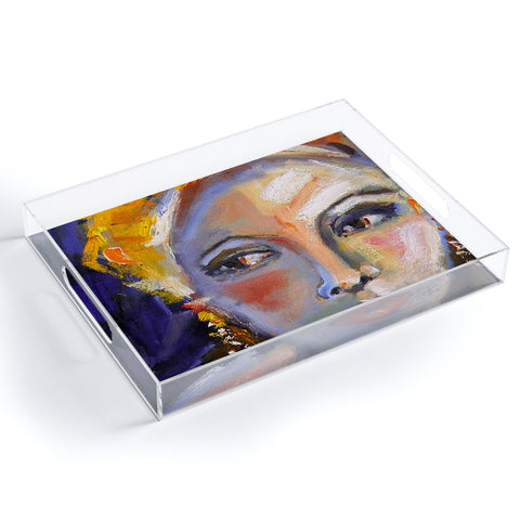 Ginette Fine Art Face 1 Acrylic Tray