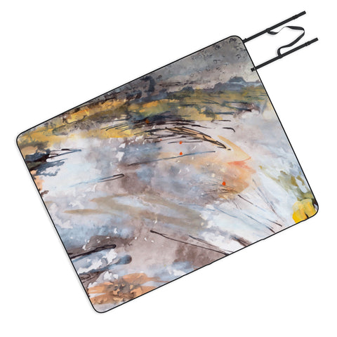 Ginette Fine Art Feathers In The Wind Picnic Blanket