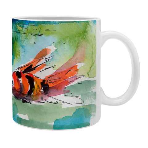 Ginette Fine Art Fish Parade Coffee Mug